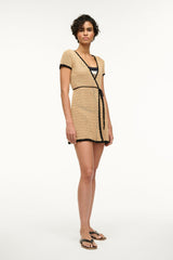 Spritz Coverup Dress | Natural Black