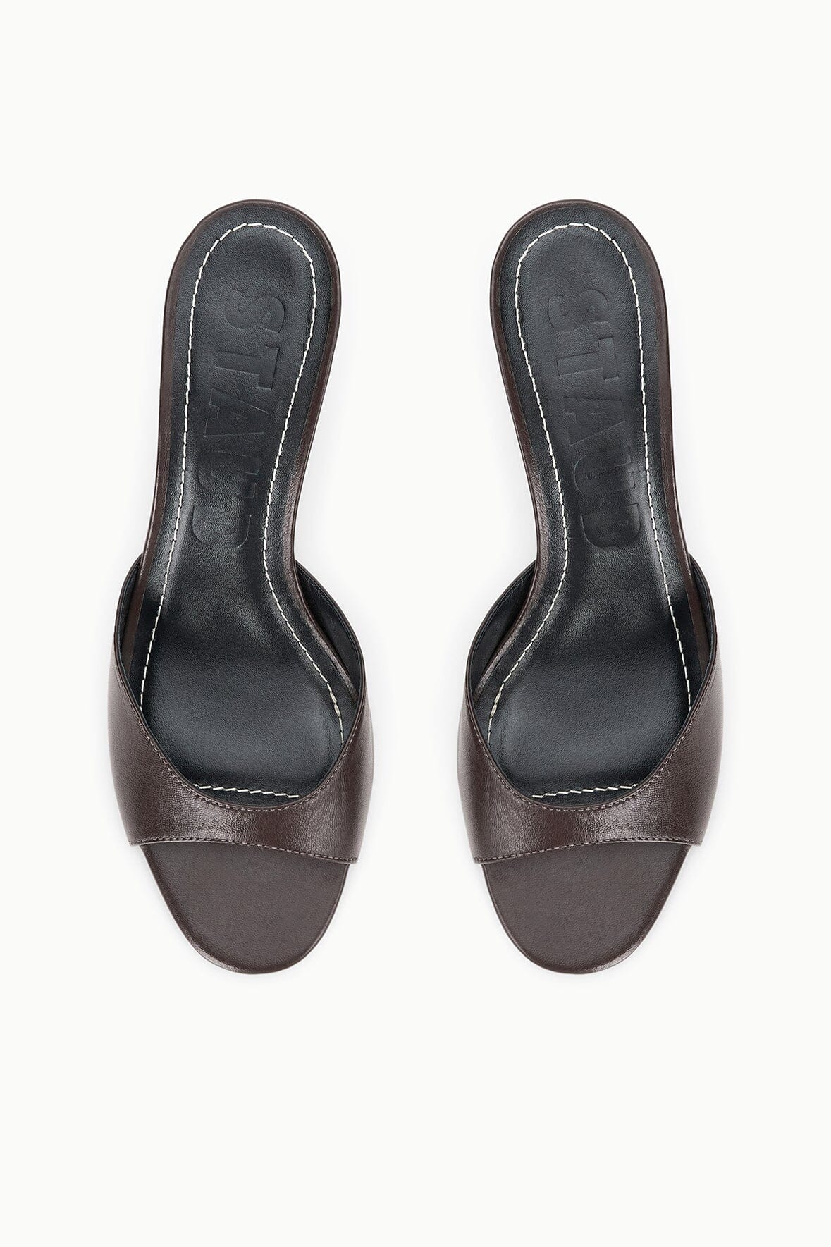 Brigitte Leather Mule | Espresso
