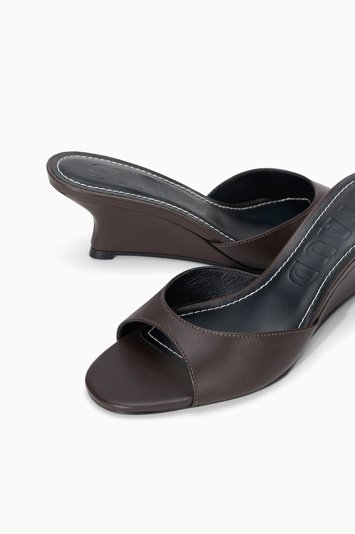 Brigitte Wedge Sandal | Espresso
