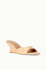Brigitte Wedge Sandal | Porcini