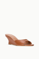 Brigitte Wedge Sandal | Tabac