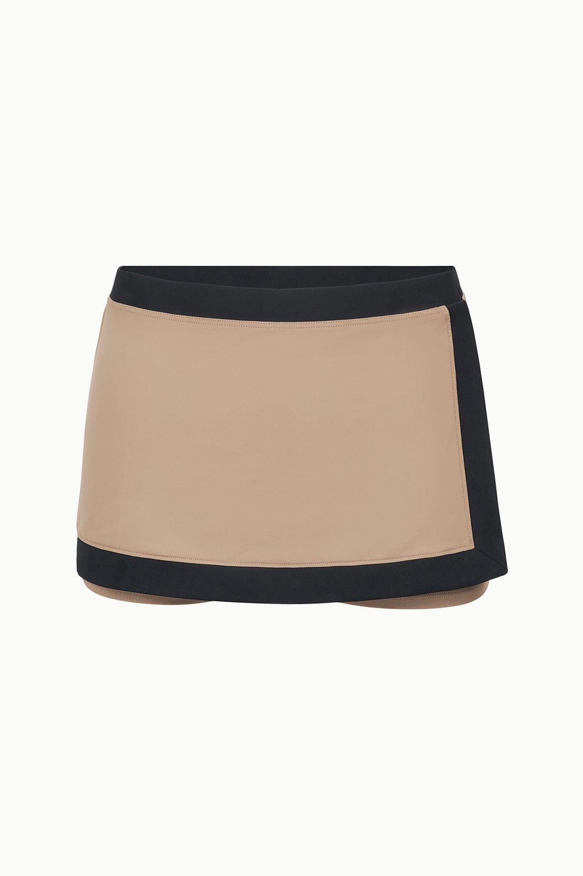 Canyon Swim Skirt | Taupe Black
