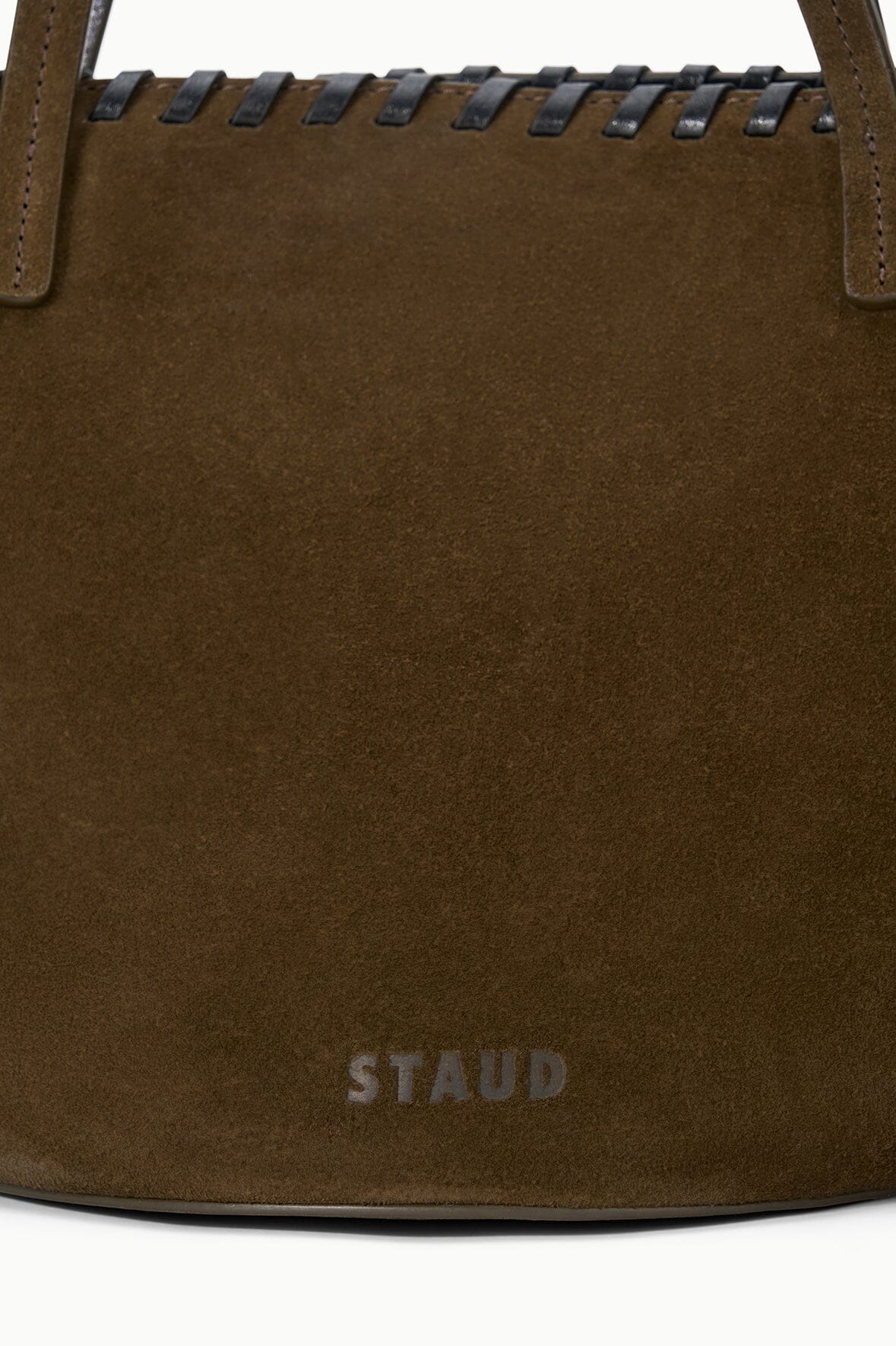Caro Bucket Bag | Truffle Suede