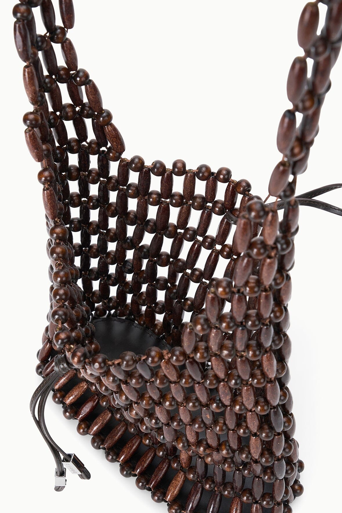 Coronado Bag | Wood Beads
