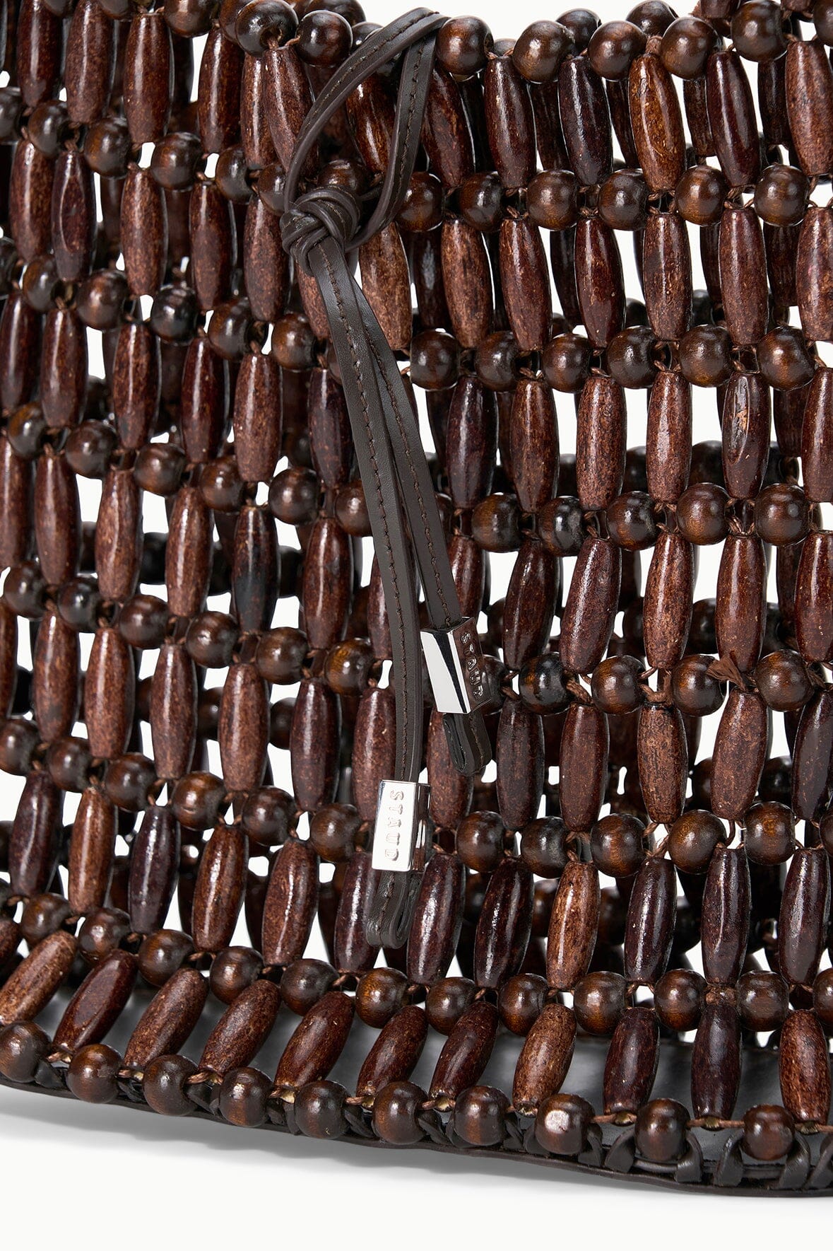 Coronado Bag | Wood Beads