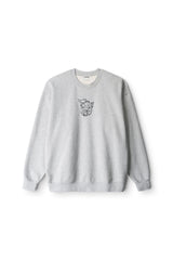 CUSTOM Kmsumu x C.BONZ OVERSIZED SWEATSHIRT | GREY