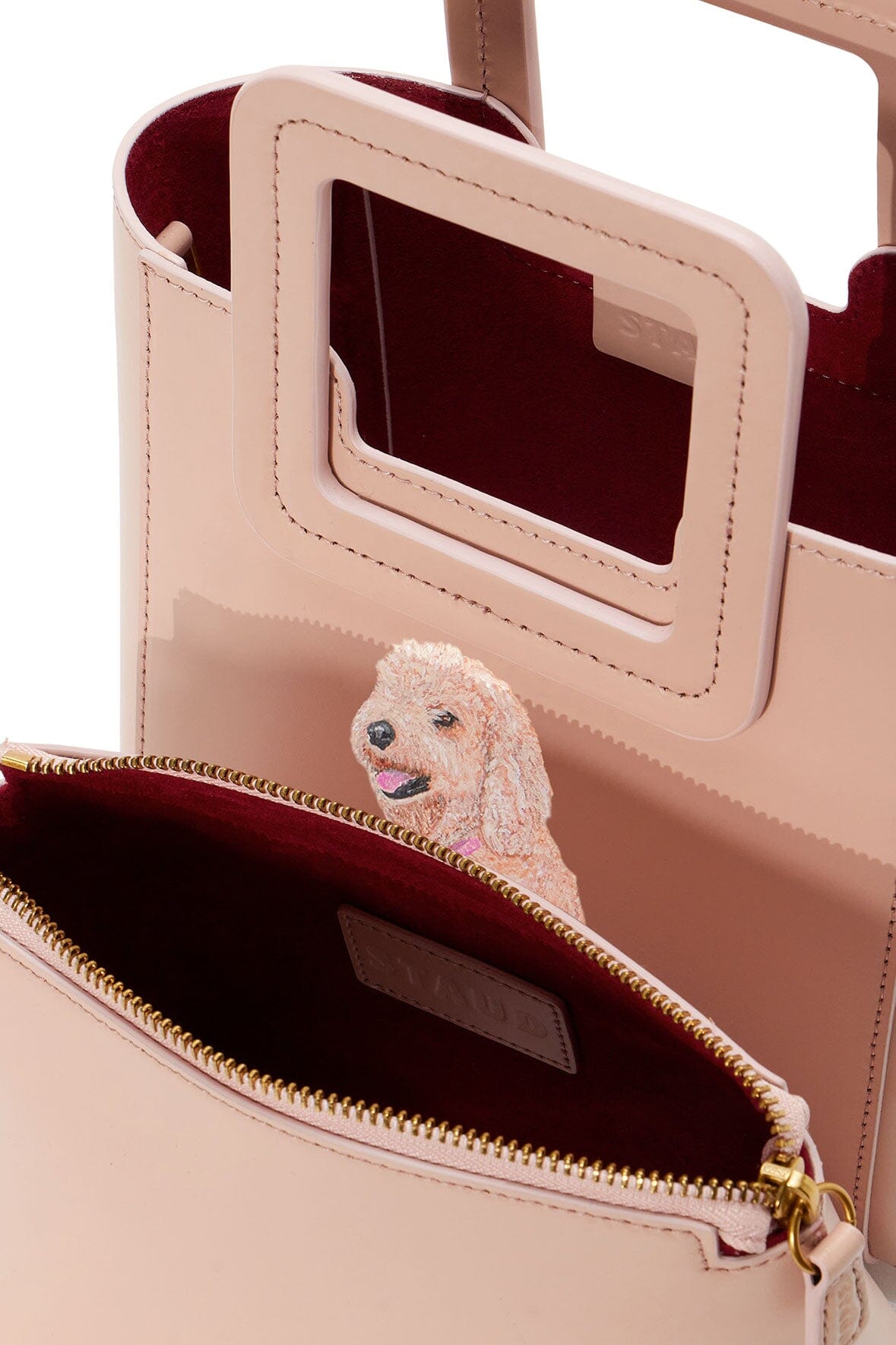 Custom Mini Shirley Leather Bag | Blush