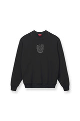 CUSTOM Kmsumu x C.BONZ OVERSIZED SWEATSHIRT | BLACK