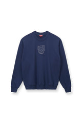 CUSTOM Kmsumu x C.BONZ OVERSIZED SWEATSHIRT | NAVY