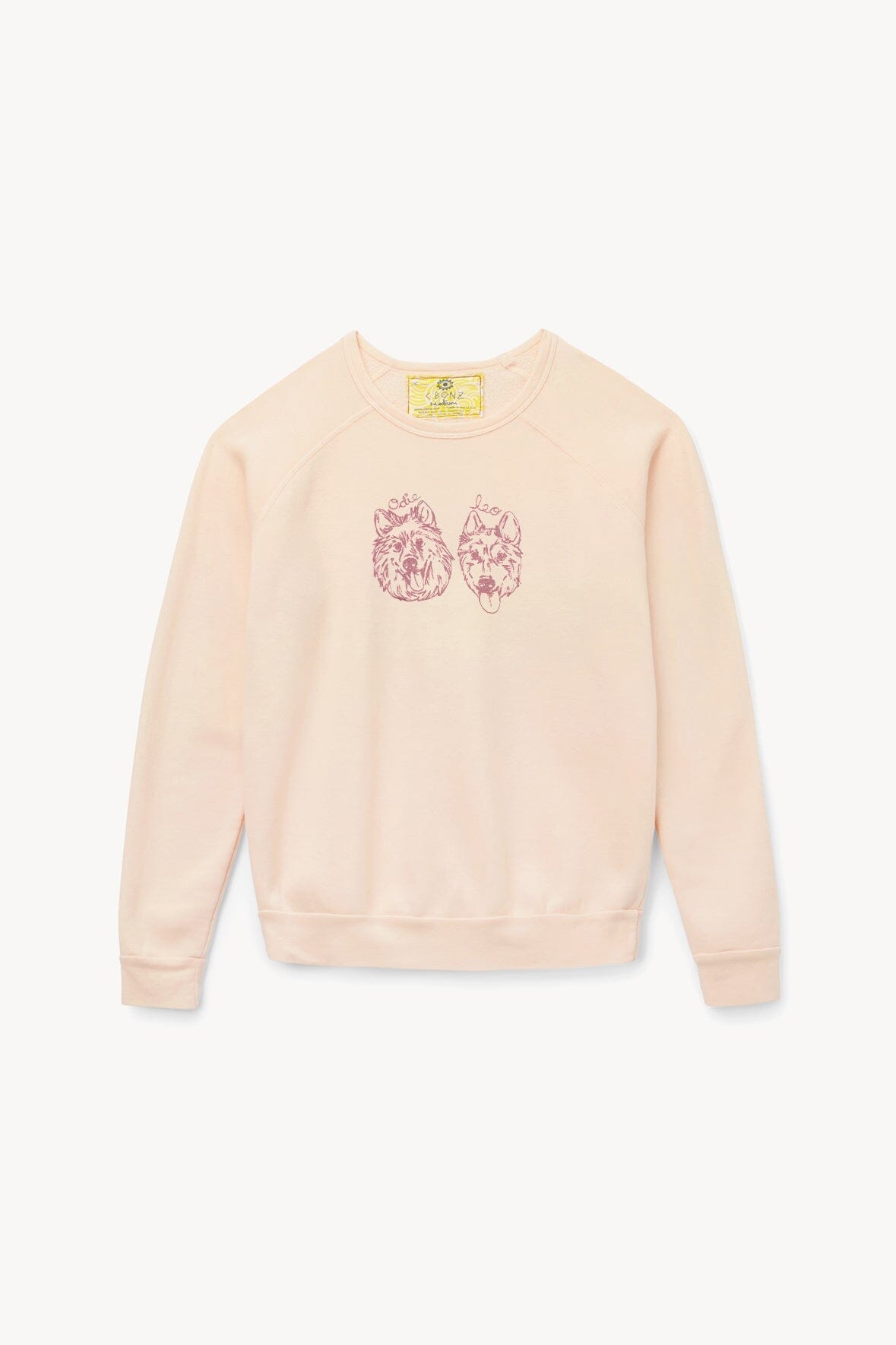 CUSTOM Kmsumu x C.BONZ SWEATSHIRT | PINK