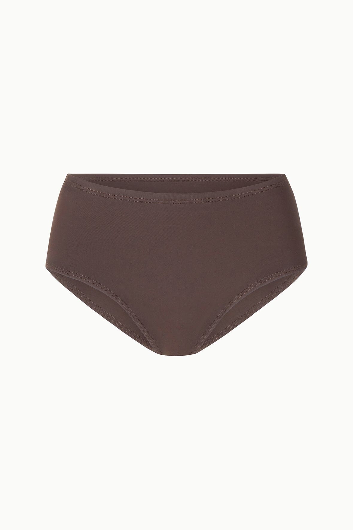 Devon High - Rise Bikini Bottom | Dark Chocolate