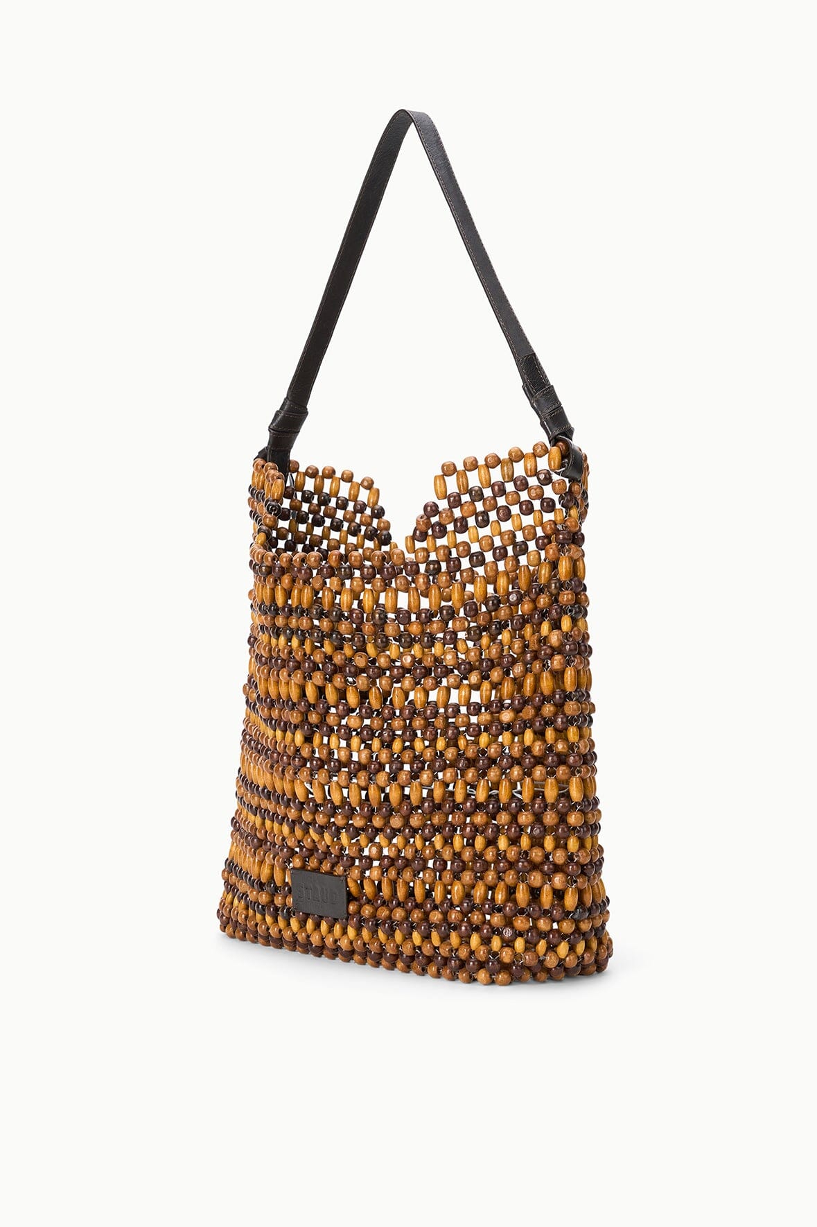 Drift Shoulder Bag | Multi Wood Beads