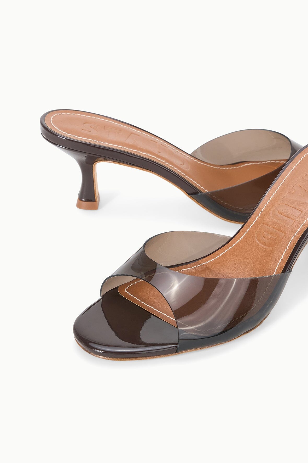 Brigitte Mule | Espresso Pvc