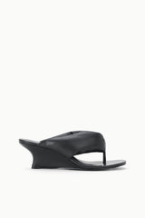 Juno Wedge Sandal | Black