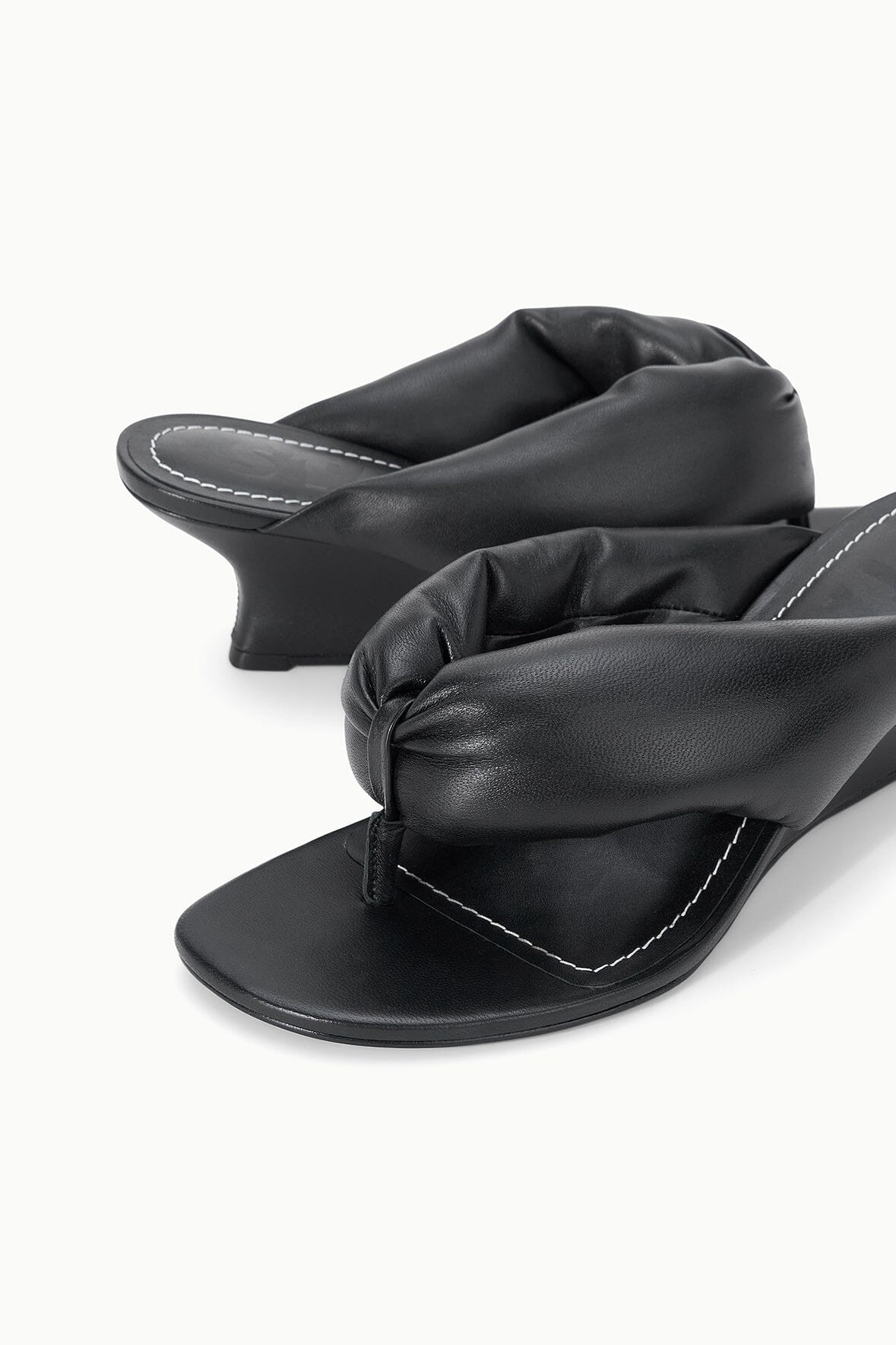 Juno Wedge Sandal | Black