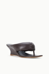 Juno Wedge Sandal | Espresso