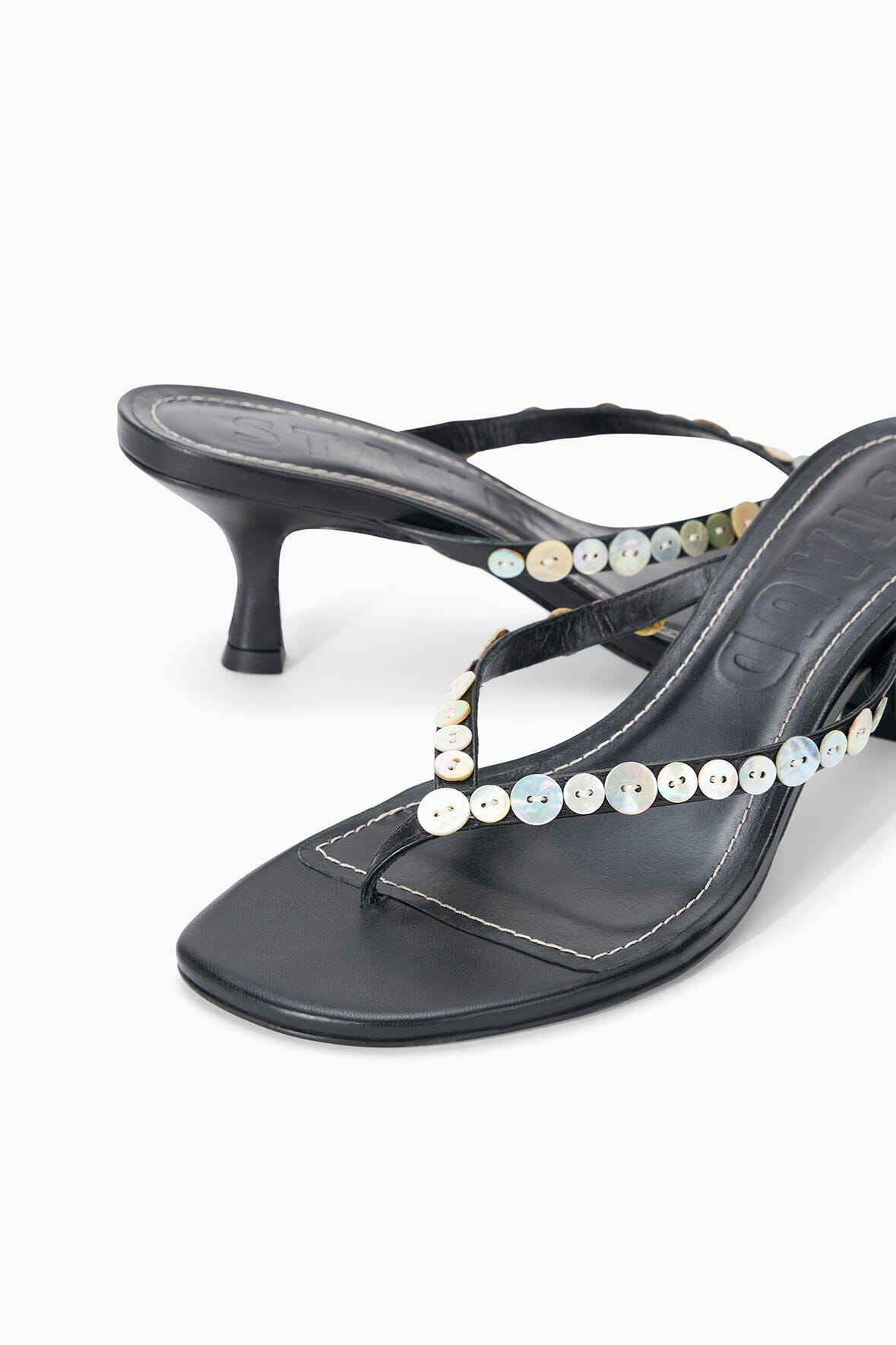 Freja Kitten Heel | Mother of Pearl