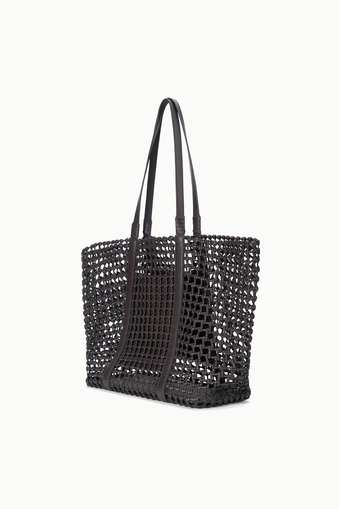 Getaway Hand - Knotted Tote Bag | Espresso