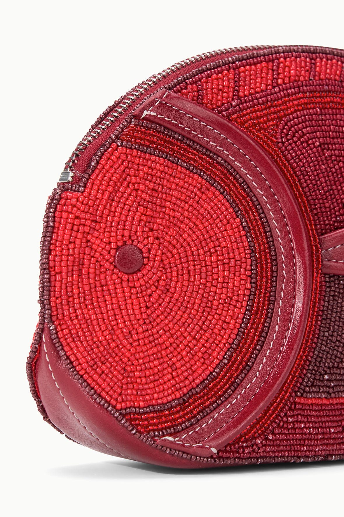 Pesce Beaded Clutch | Red Multi