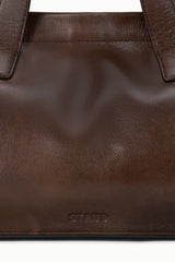 Port Tote | Espresso Distressed