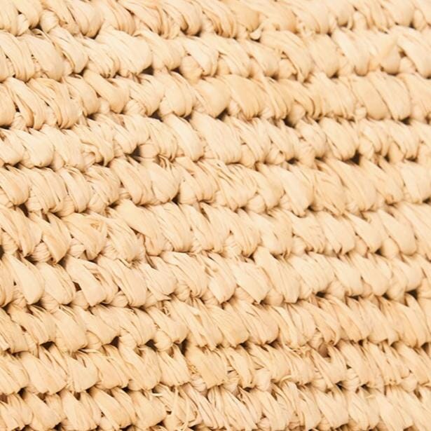 Harlow Raffia Bag | Natural Tan
