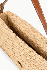 Harlow Raffia Bag | Natural Tan