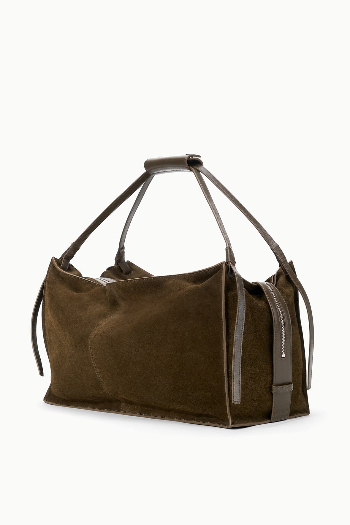 Large Harold Bag | Truffle Suede
