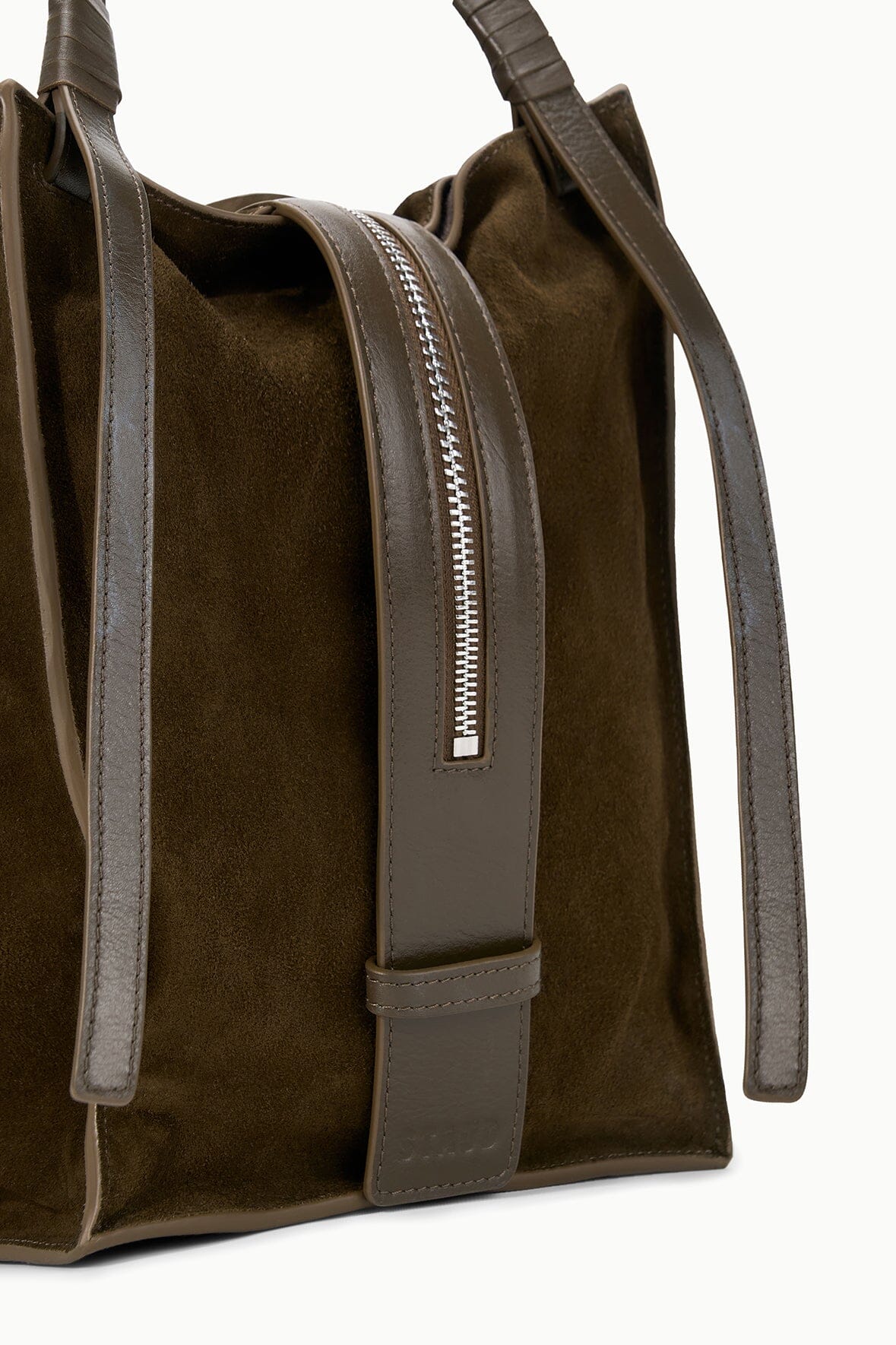 Large Harold Bag | Truffle Suede