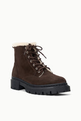 Henry Combat Boot | Espresso Suede