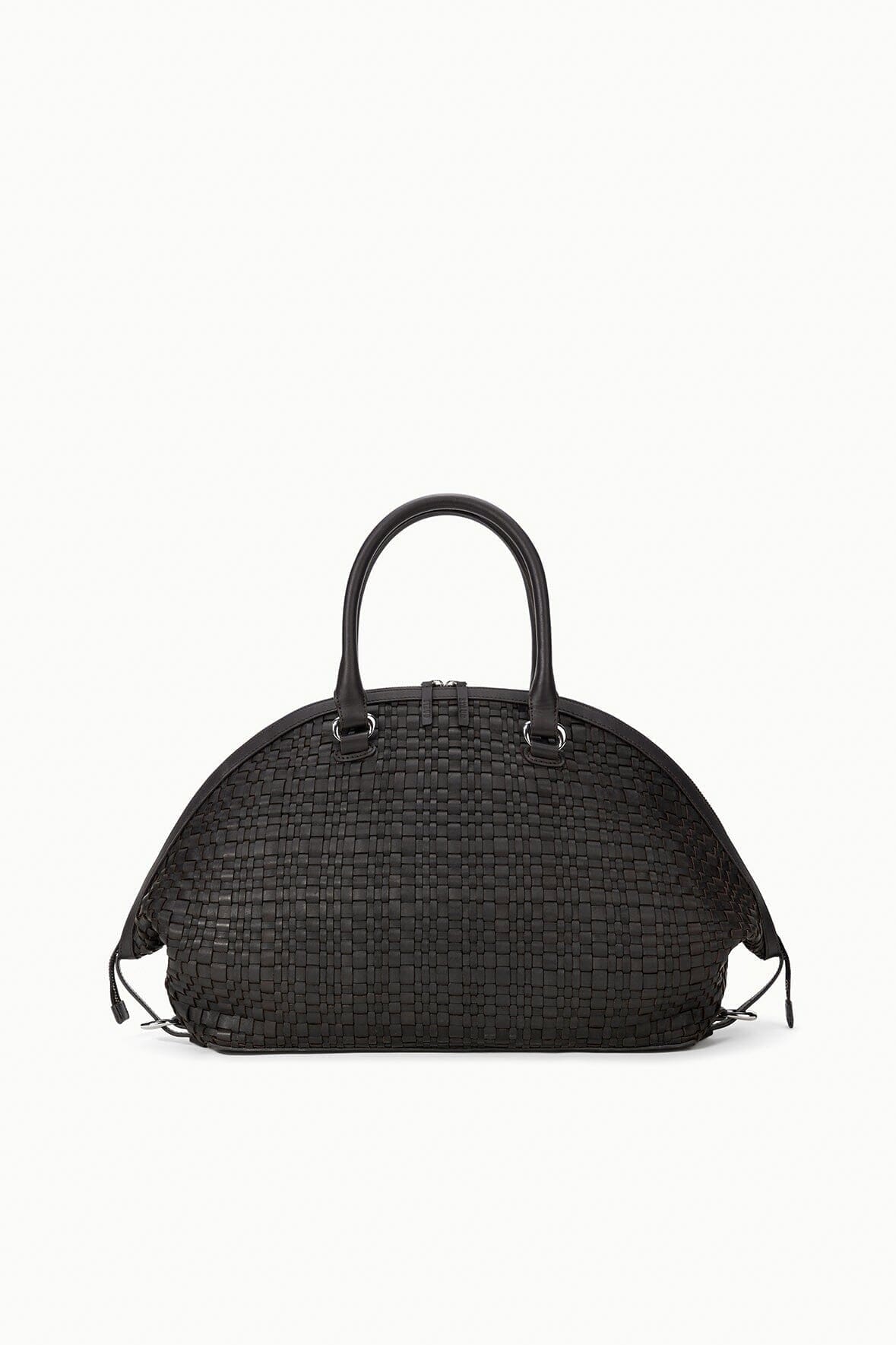 Hester Satchel | Espresso Woven Leather