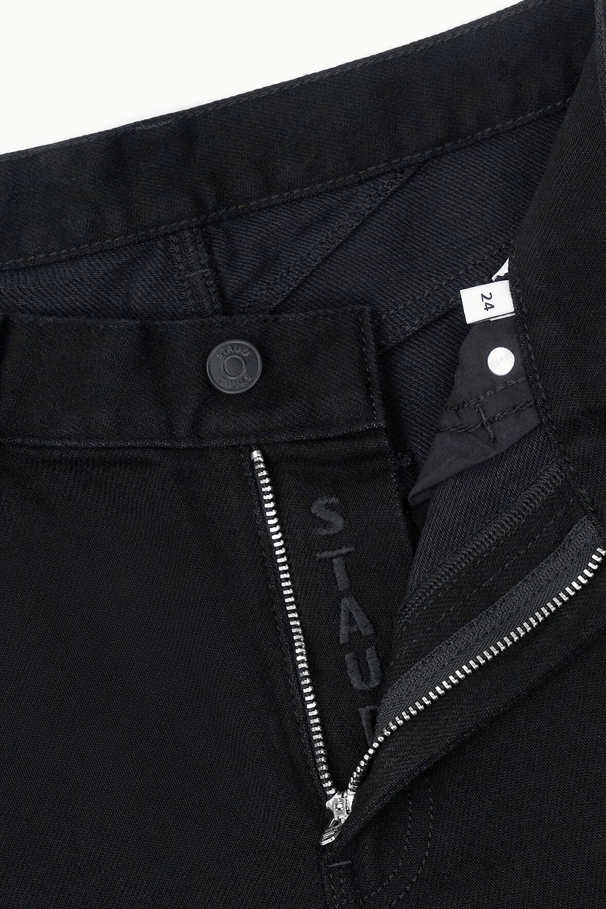 Jackson Barrel Jean | Studded Black