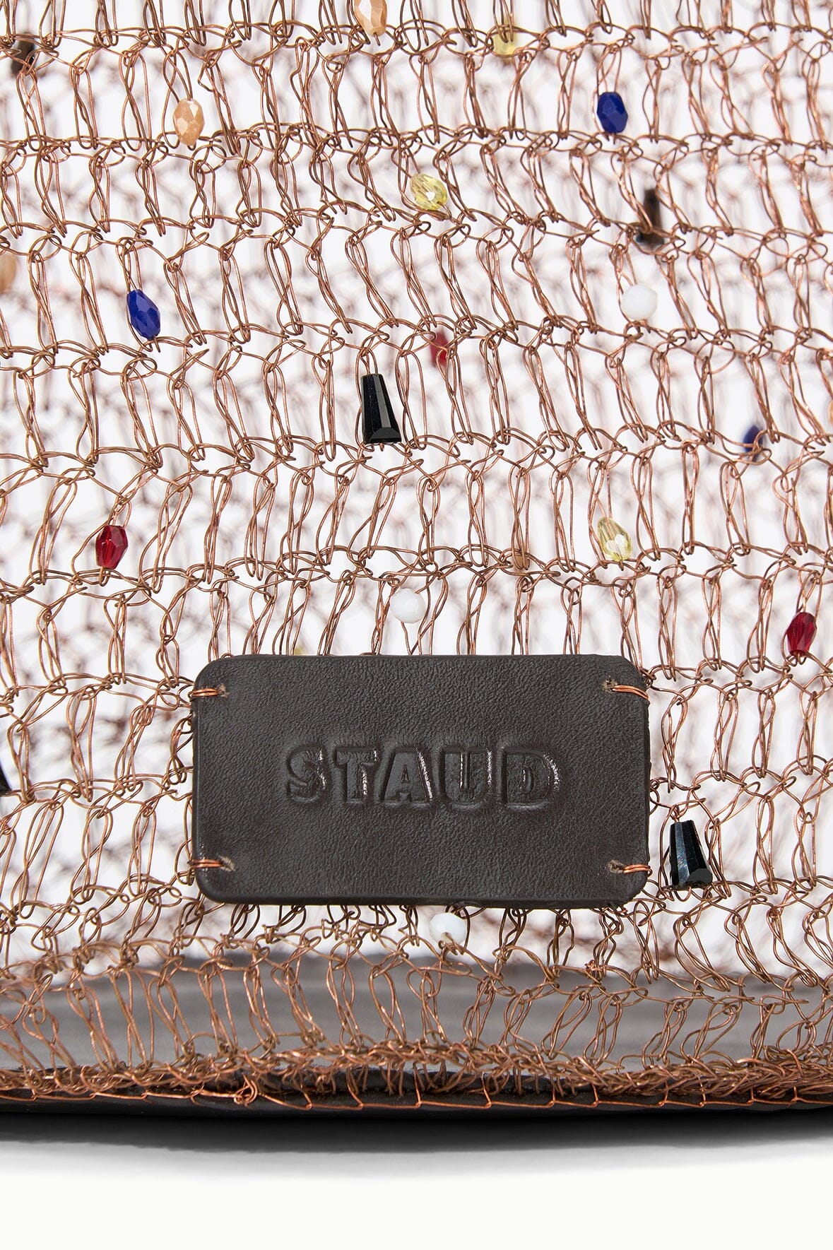 Jewel Bucket Bag | Multi Color Beads