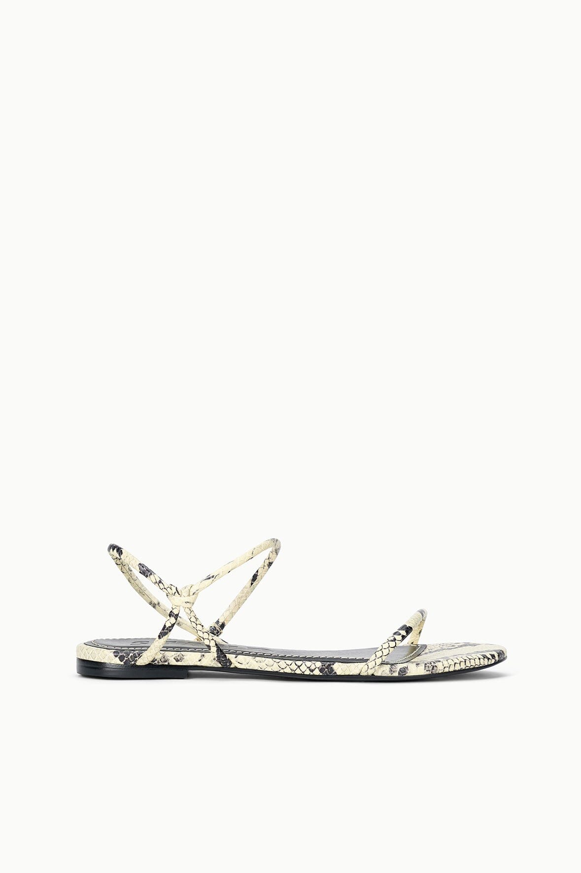Laurel Sandal | White Snake