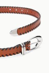 Moon Metal Keeper Belt - 26 Mm | Tabac Espresso