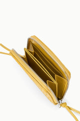 Mae Hand - Woven Wallet | Goldenrod