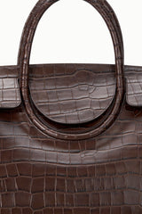 Maude Carryall | Espresso Croco
