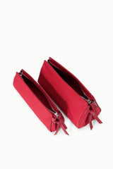 Maude Pouches | Rouge