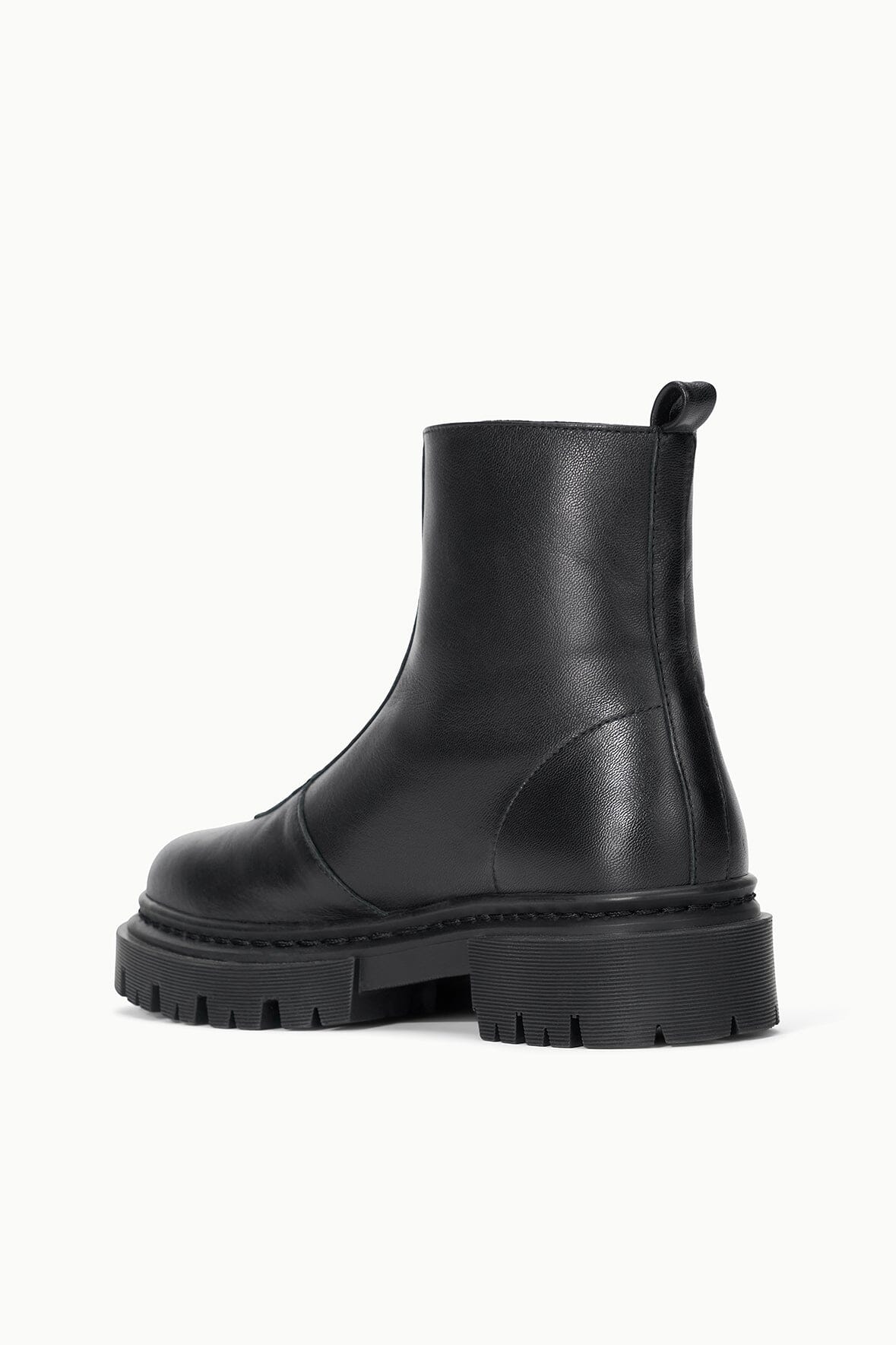 Miles Zip Ankle Boot | Black