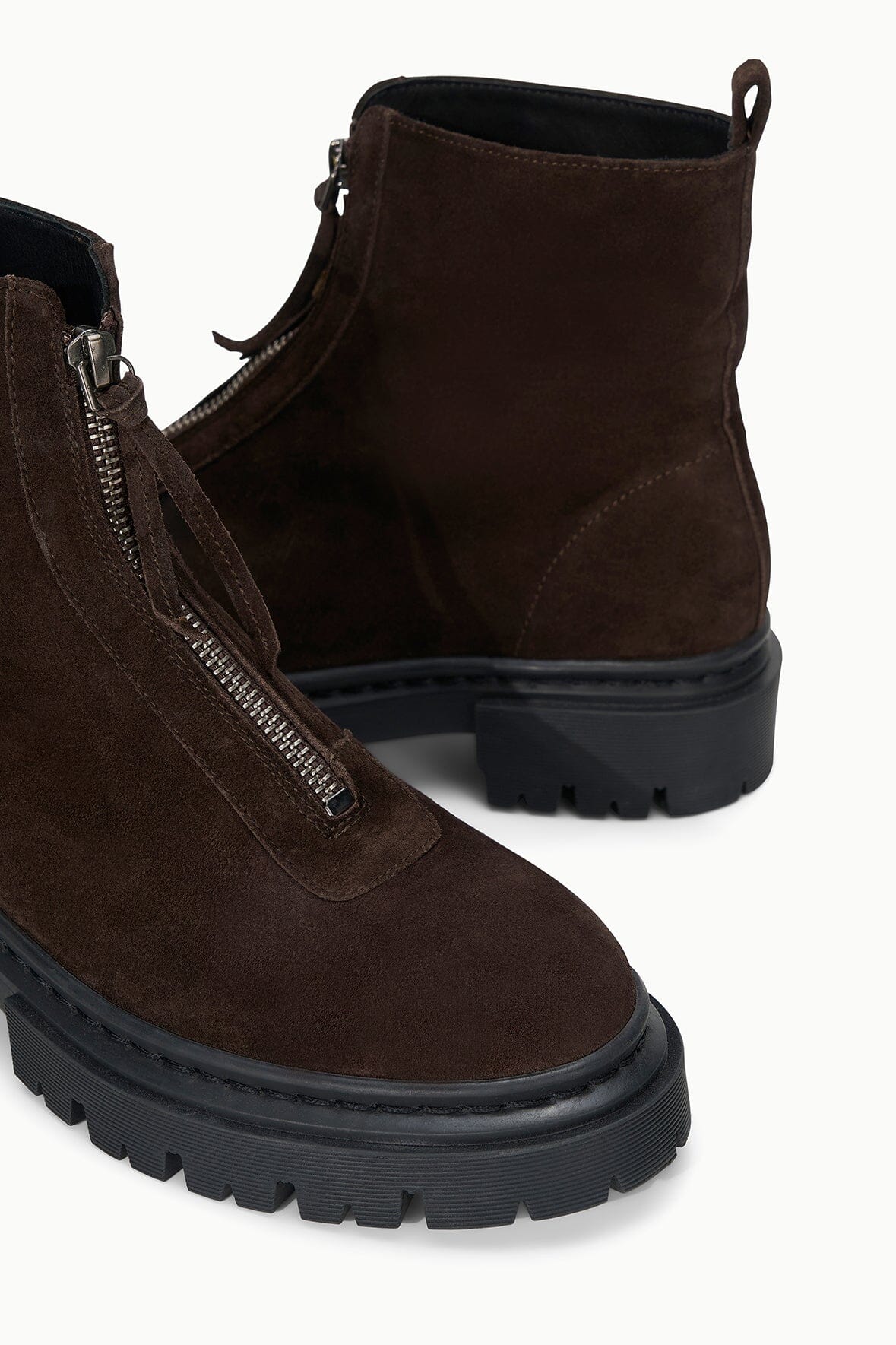 Miles Zip Ankle Boot | Espresso