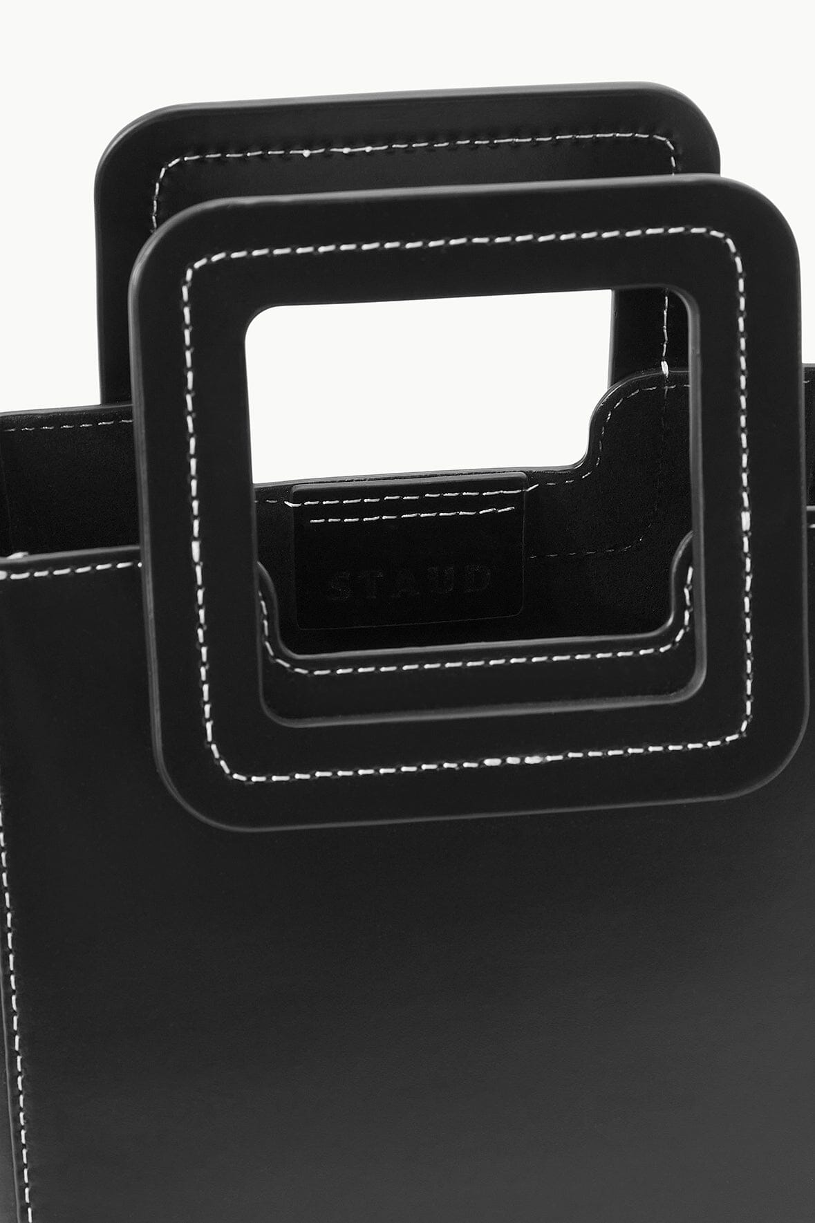 Custom Mini Shirley Leather Bag | Black