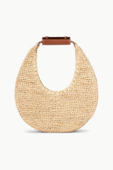 Moon Raffia Bag | Natural Raffia
