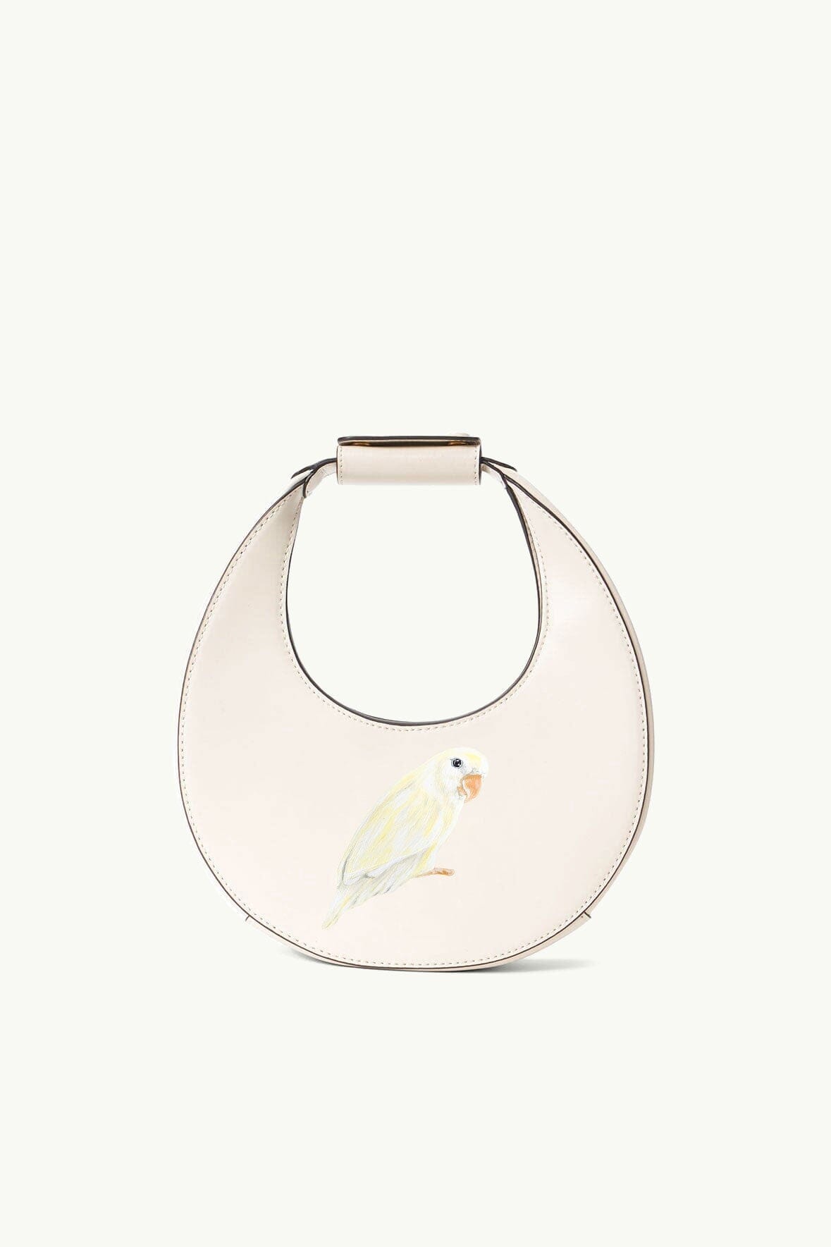 Custom Mini Moon Bag | Cream