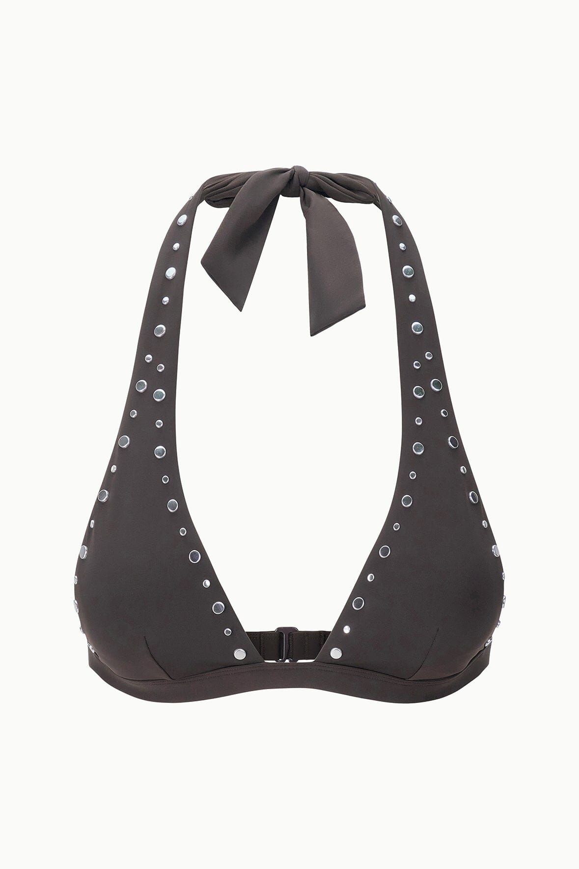 Irina Bikini Top | Espresso Studs