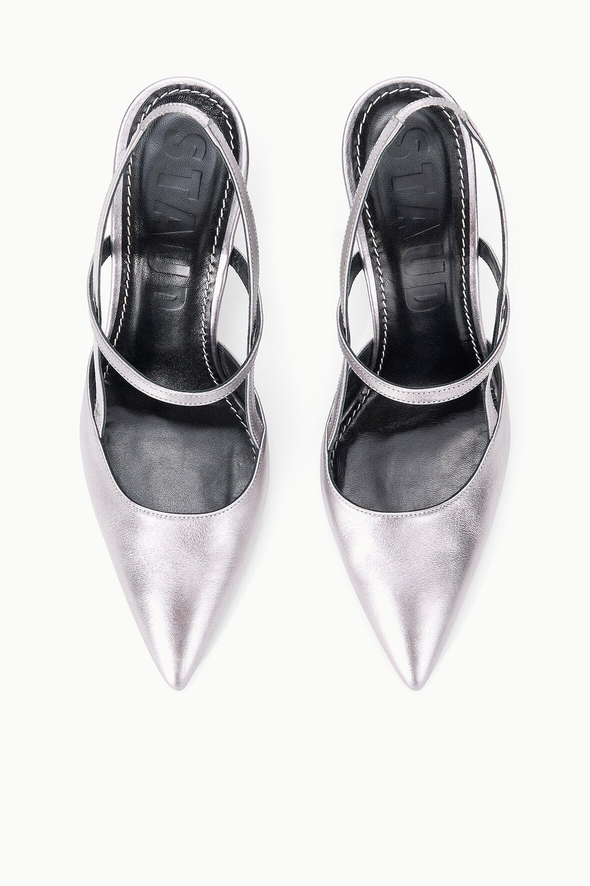 Sebastian High Heel Slingback | Pewter