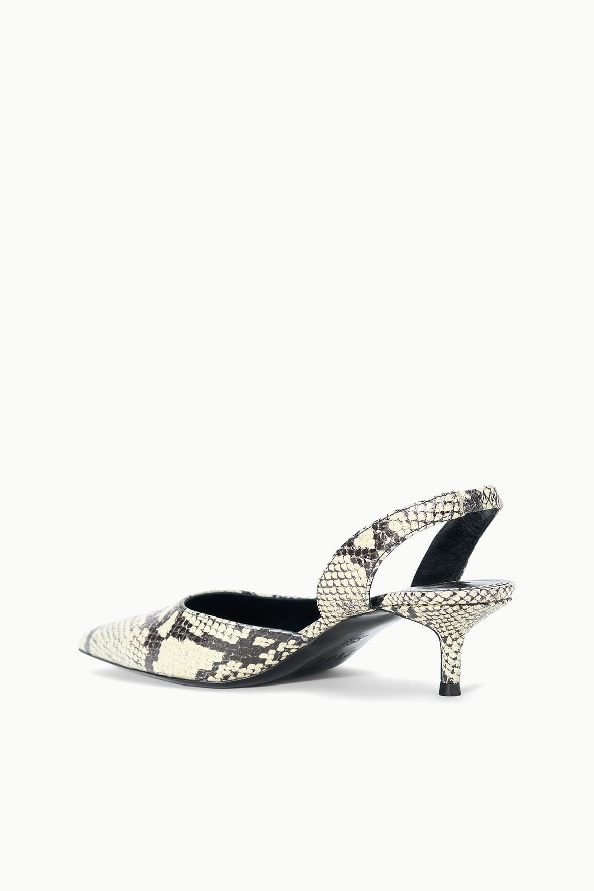 Sebastian Slingback Sandal | White Snake