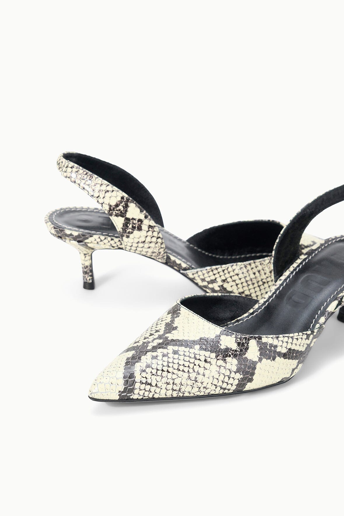 Sebastian Slingback Sandal | White Snake