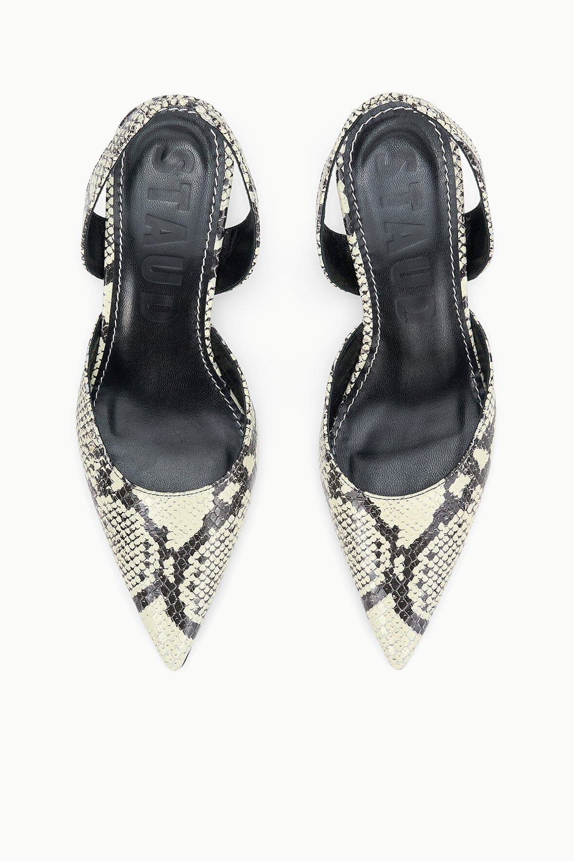 Sebastian Slingback Sandal | White Snake