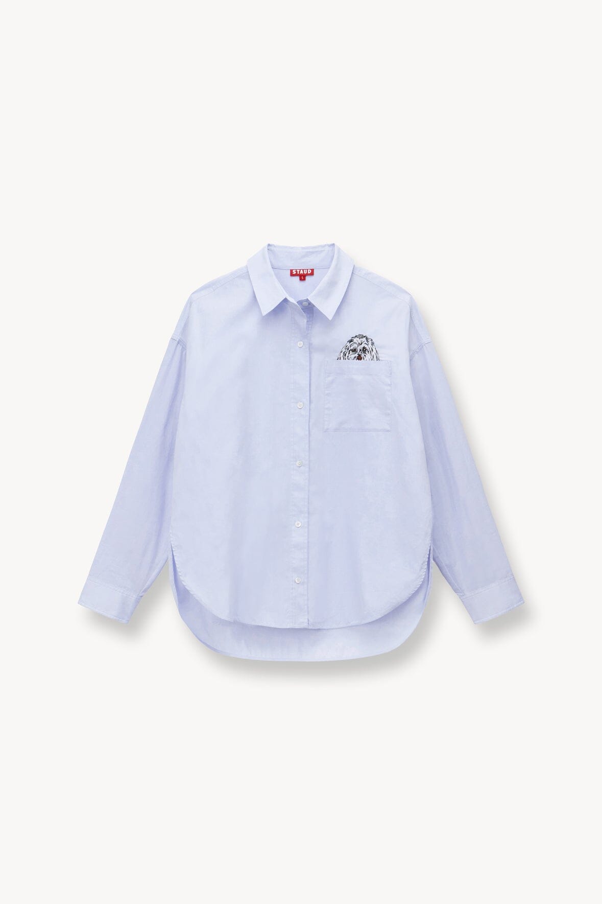 CUSTOM Kmsumu x C.BONZ CLASSIC OVERSIZED SHIRT | OXFORD BLUE