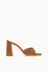 Sloane Heel | Tan Suede