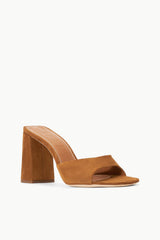 Sloane Heel | Tan Suede